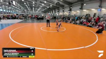 46 lbs Cons. Round 1 - Faith Romans, Best Trained Wrestling vs Lincoln Bennett, NB Elite Wrestling Club