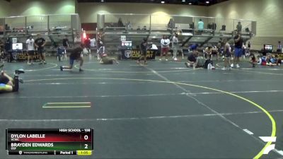 108 lbs Cons. Round 1 - Brayden Edwards, Osf vs Dylon LaBelle, VCWC