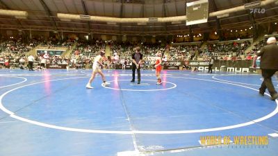 73 lbs Consi Of 32 #2 - Mason Worden, GOLDRUSH Academy vs Logan Pigott, Siouxland Wrestling Academy