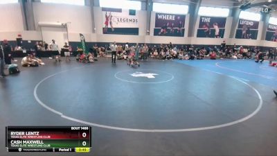 55 lbs Cons. Round 2 - Ryder Lentz, Texas Elite Wrestling Club vs Cash Maxwell, Texas Elite Wrestling Club