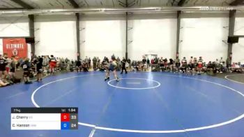 77 kg Quarterfinal - Jacob Cherry, M2 Black vs Christian Hanson, VHW