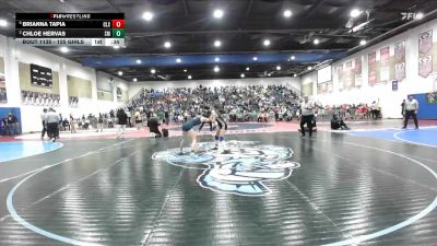 125 Girls Cons. Semi - Brianna Tapia, Calexico vs Chloe Hervas, San Marcos