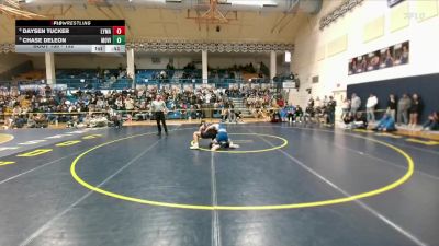132 lbs Cons. Round 3 - Chase DeLeon, Mountain View vs Daysen Tucker, Lyman