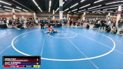 145 lbs Semifinal - Jayda Fulp, Silverback Wrestling Forth Worth vs Dany Guerrero, Vici Wrestling Club