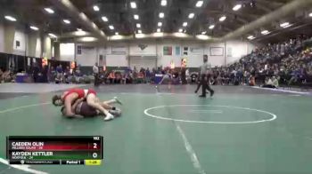 182 lbs Semis & 1st Wrestleback (8 Team) - Caeden Olin, Millard South vs Kayden Kettler, Norfolk