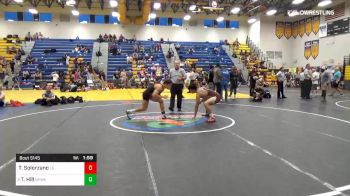 160 lbs Quarterfinal - Tito Solorzano, Lake Gibson vs Tanner Hill, NFWA