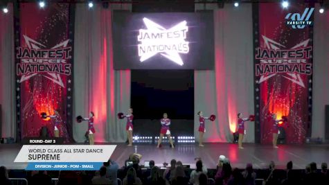 World Class All Star Dance - Supreme [2023 Junior - Pom - Small Day 3] 2023 JAMfest Dance Super Nationals