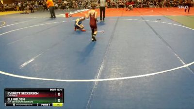 70 lbs Cons. Round 3 - Eli Nielsen, LSH (LeSueur/Henderson) vs Everett Seckerson, Chatfield