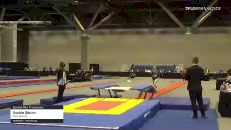 Sophie Gilsinn - Double Mini Trampoline, Miss Maria's - 2021 USA Gymnastics Championships