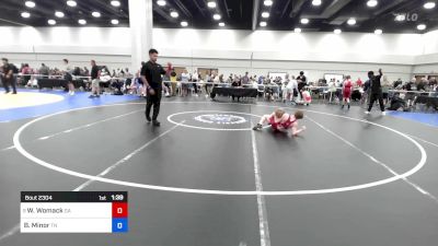 100 lbs C-8 #1 - Wyatt Womack, Georgia vs Brodie Minor, Tennessee