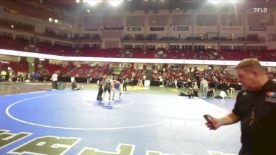 144 lbs Quarterfinal - Ian Avalos, Mountain View vs Abner Spencer, Caldwell