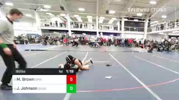 182 lbs Consolation - Myles Brown, Springfield International Charter School vs Jack Johnson, Duxbury