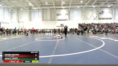 56-57 lbs Round 2 - Henley White, Malone Wrestling Club vs Jayden Wilson, Club Not Listed