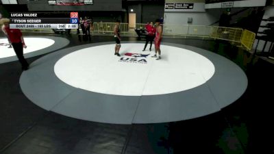 190 lbs Quarters - Rex Topete vs Maximus Stevenson