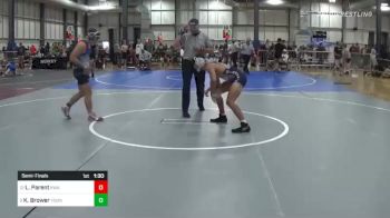 132 lbs Semifinal - Landen Parent, Kwa vs Kole Brower, Young Guns