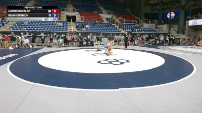 113 lbs Cons. Rd Of 64 - Jaxon Moralez, New Mexico vs Silas Dietrich, Pennsylvania