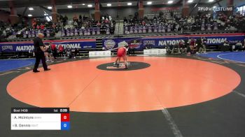 170 lbs Quarterfinal - Abby McIntyre, Grand View University vs Bailey Dennis, Southern Oregon