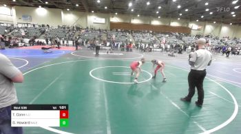 65 lbs Semifinal - Tori Conn, Illinois Valley MC vs George Howard, Salem Elite MC