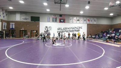 80 lbs Round 3 (6 Team) - Kabel Allen, Glenrock Intermediate Middle School vs Rylan Johnson, Wright