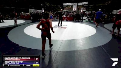 108 lbs Quarterfinal - Jaxson Meyer-zlokovich, Del Norte Wrestling Inc. vs Kolby Dennington, Tracy Wrestling Club