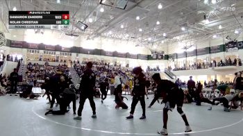 126 lbs Round 1 (16 Team) - Nolan Christian, Eastside Hs vs DaMarion Zanders, Ware County