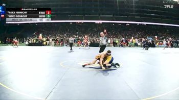 D3-126 lbs Cons. Round 1 - Reed Degroot, Kingsford HS vs Luke Isbrecht, Watervliet