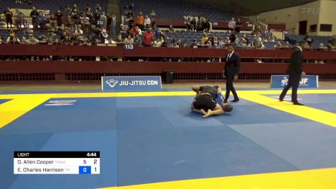 Dane Allen Cooper vs Ethan Charles Harrison 2024 Pan IBJJF Jiu-Jitsu No-Gi Championship