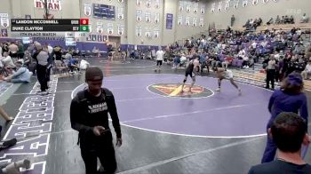 157 lbs 7th Place Match - Landon McConnell, Goodpasture vs Duke Clayton, St. Vincent St. Mary