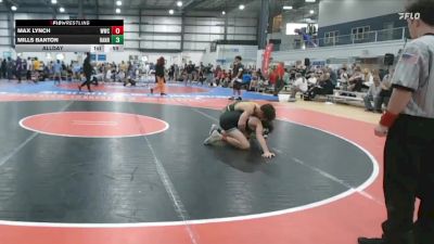 132 lbs Allday - Max Lynch, WILLIAMSBURG WRESTLING CLUB vs Mills Banton, HANOVER HAWKEYE