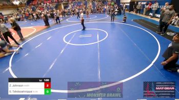 170 lbs Final - Zylan Johnson, HARRAH BTB vs George Tahdooahnippah, Elgin