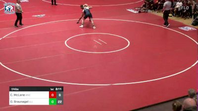 174 lbs Rr Rnd 1 - Chance McLane, Arizona State vs Danny Braunagel, Illinois