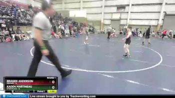 92 lbs Round 1 (4 Team) - Jett Abbott, Utah Black vs Carter Dawson, Oregon