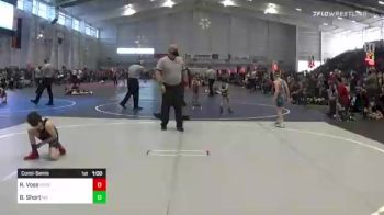 73 lbs Consolation - Ryker Voss, Roseburg WC vs Braxton Short, Mat Sense