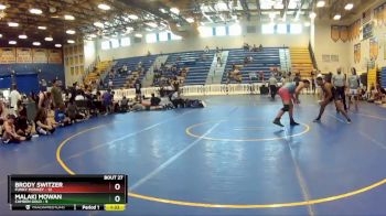 195 lbs Round 7 (8 Team) - Malaki Mowan, Camden Gold vs Brody Switzer, Funky Monkey