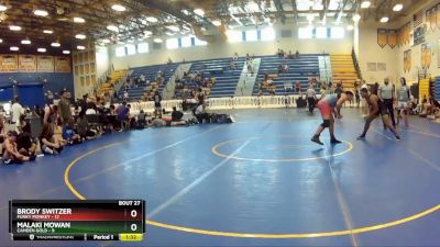 195 lbs Round 7 (8 Team) - Malaki Mowan, Camden Gold vs Brody Switzer, Funky Monkey