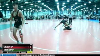 100 lbs Rd# 3 12:00pm Friday - Cruz Little, Ranger WC vs Gavin Handy, Crass Trained