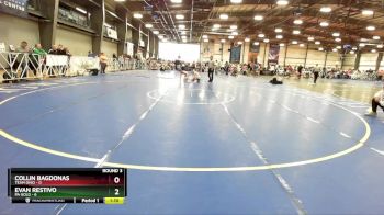 80 lbs Rd# 3 12:00pm Friday - Evan Restivo, PA Gold vs Collin Bagdonas, Team Ohio