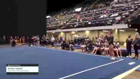Kirstyn Tackett - Women's Group, Kansas City Gymnastic School - 2021 Women's Xcel Region 4 Championships