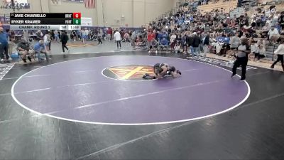 113 lbs Champ. Round 2 - Jake Chiariello, Brentwood vs Ryker Kramer, Fort Campbell