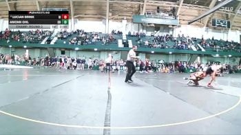 133 lbs Champ. Round 2 - Amonn Ohl, Edinboro vs Lucian Brink, Northern Illinois