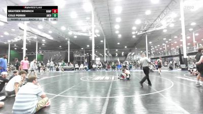 122 lbs Rr Rnd 1 - Brayden Wenrich, Northampton - HS vs Cole Perrin, Anchor Down - HS