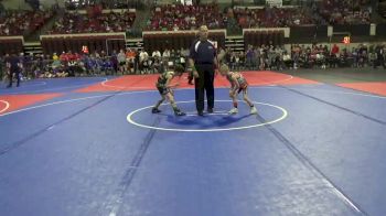 58 lbs Champ. Round 1 - Chandler Cameron, Stillwater Gladiators vs Jackson Sherman, Project Wrestling