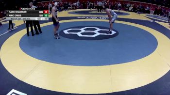 D1-138 lbs Champ. Round 1 - Kane Shawger, St. Xavier vs Aric Criss, Louisville