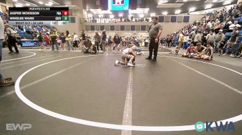 52 lbs Round Of 16 - Jasper McKisson, Perry Wrestling Academy vs Wriglee Ward, Grover Rains Wrestling Club