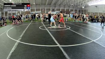 132 lbs Cons. Round 3 - Andrew Lucero, California vs JR Ortega, Colorado