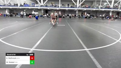 165 lbs Round Of 64 - Keegan Rothrock, Brown vs Makoa Niebel, F&M