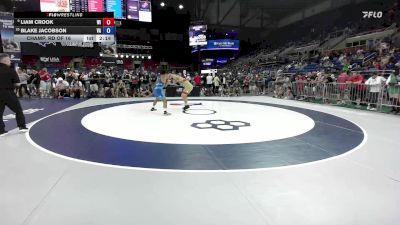 165 lbs Champ. Rd Of 16 - Liam Crook, WI vs Blake Jacobson, VA