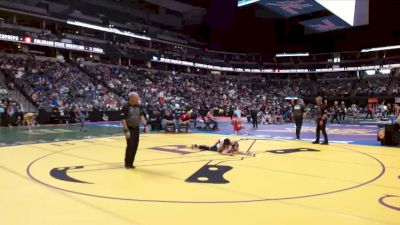 113-2A Quarterfinal - Derreck Buford, Crowley County vs Liam Martin, Cedaredge