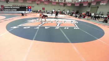 145 B Cons. Round 3 - Jordan Milanowski, Davenport University vs Katelyn Capper, Indiana Tech
