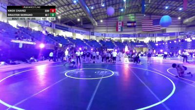 95 lbs Final - Knox Chavez, Denver Wrestling Academy vs Braxten Serrano, No Team